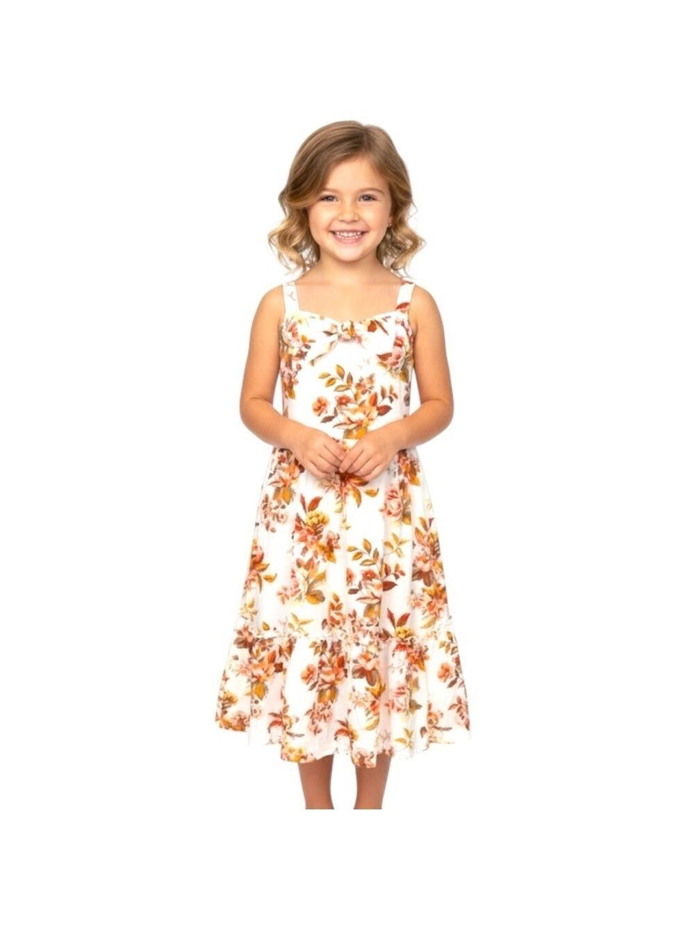 Janie and Jack Girl’s Size 5 Floral Dress